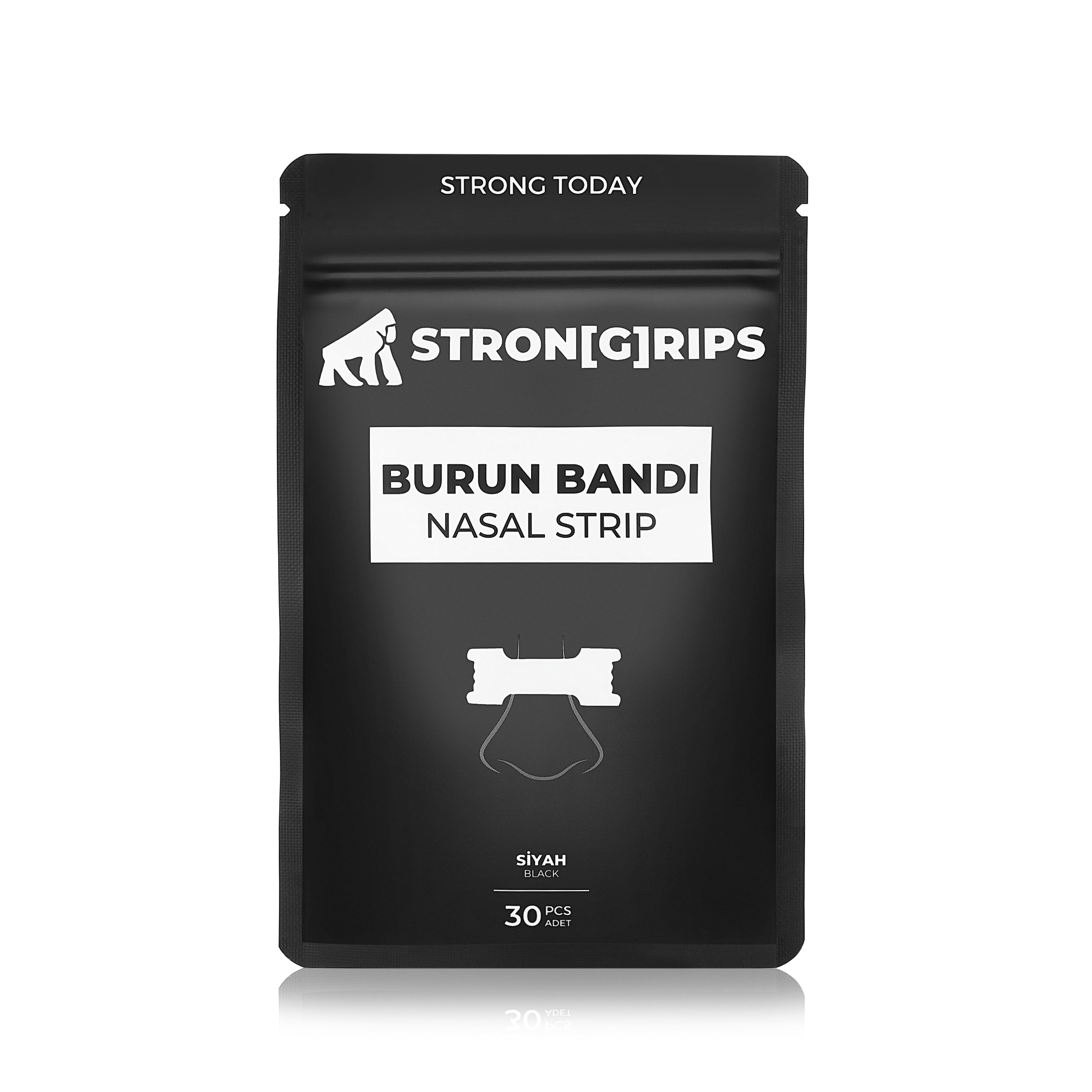 Sporcular için tasarlanmış StronGrips Nasal Strip, daha iyi nefes almayı ve performansı artırmayı destekler.